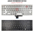 Πληκτρολόγιο ASUS Vivobook S510U NO Frame US
