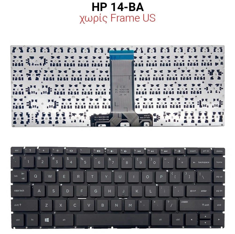 Πληκτρολόγιο HP 14-BA NO Frame US
