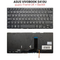 Πληκτρολόγιο ASUS Vivobook S410U NO Frame UK + Backlit