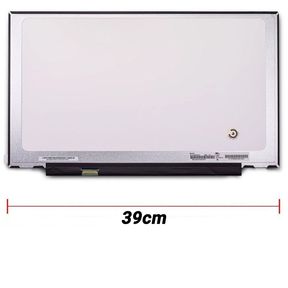 Οθόνη LED 17.3" SLIM EDP 30-PIN 1920X1080 FHD NO Brackets