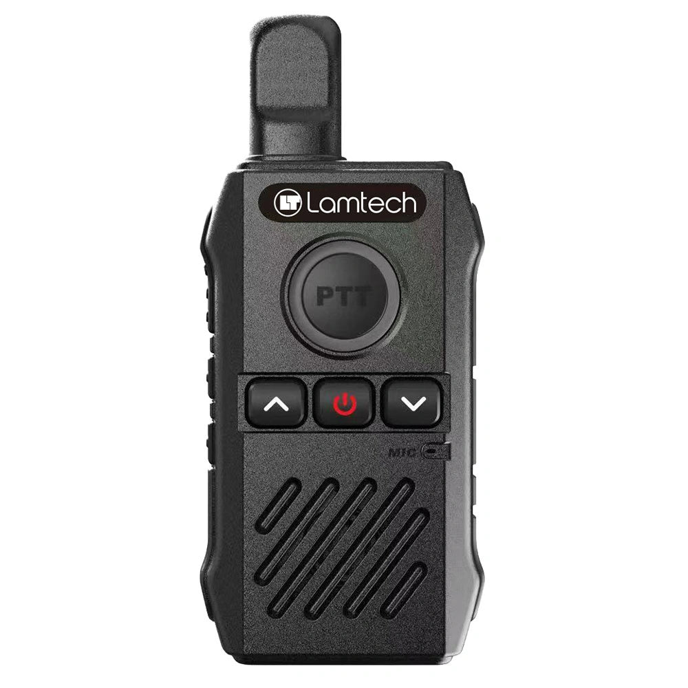 LAMTECH WALKIE TALKIE PROFESSIONAL FM TRANSCEIVER BLACK