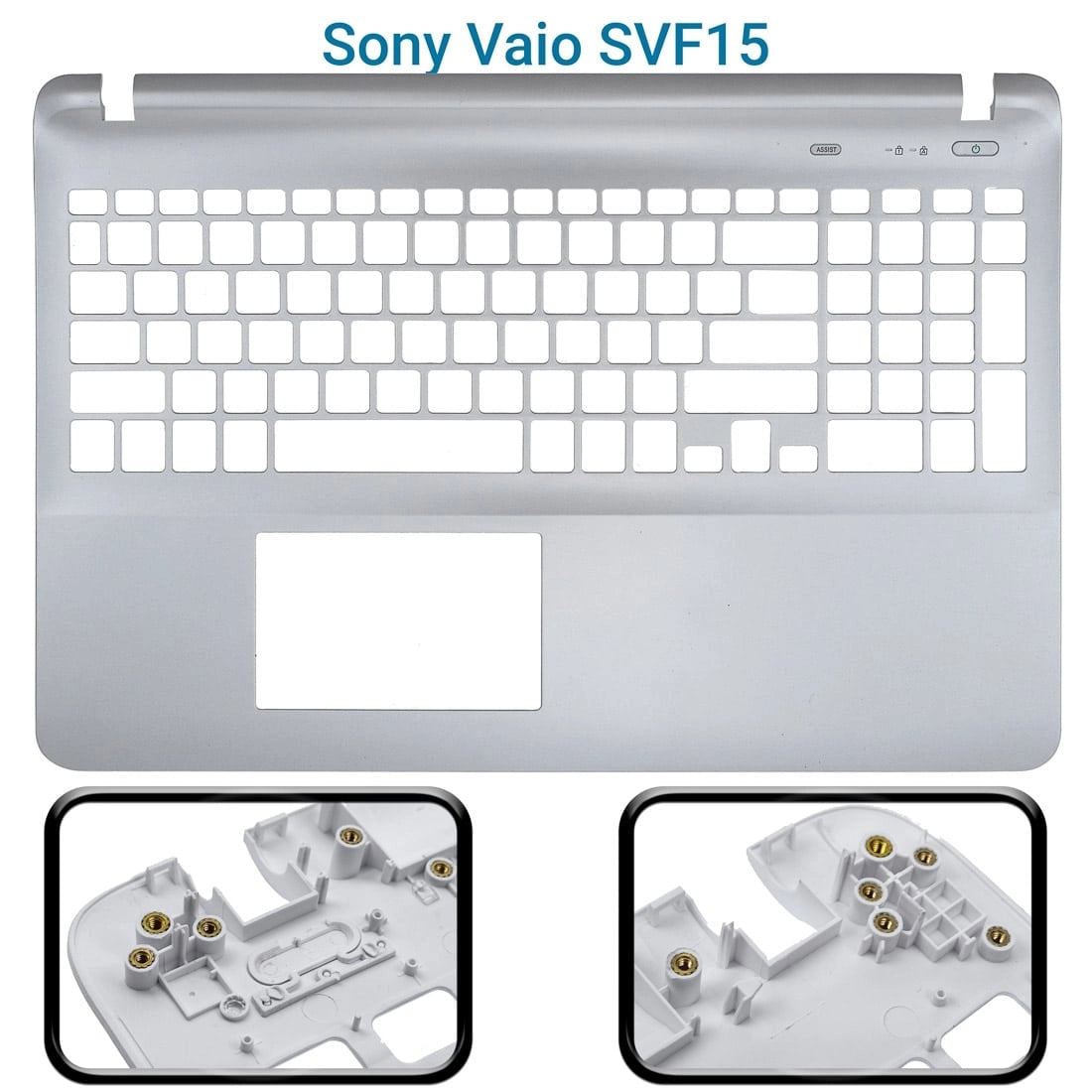 SONY VAIO SVF15 Cover C White NO KB NO Touch