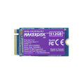 NVMe 2242 M-Key MakerDisk SSD - 512GB (Preloaded with RPi OS)
