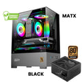 ARMAGGEDDON PC CASE WITH PSU AQIARON NEMO BLACK