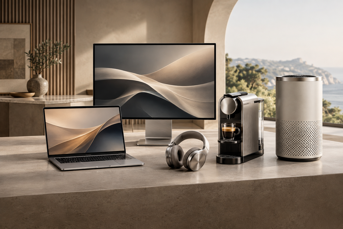 Premium electronics and appliances