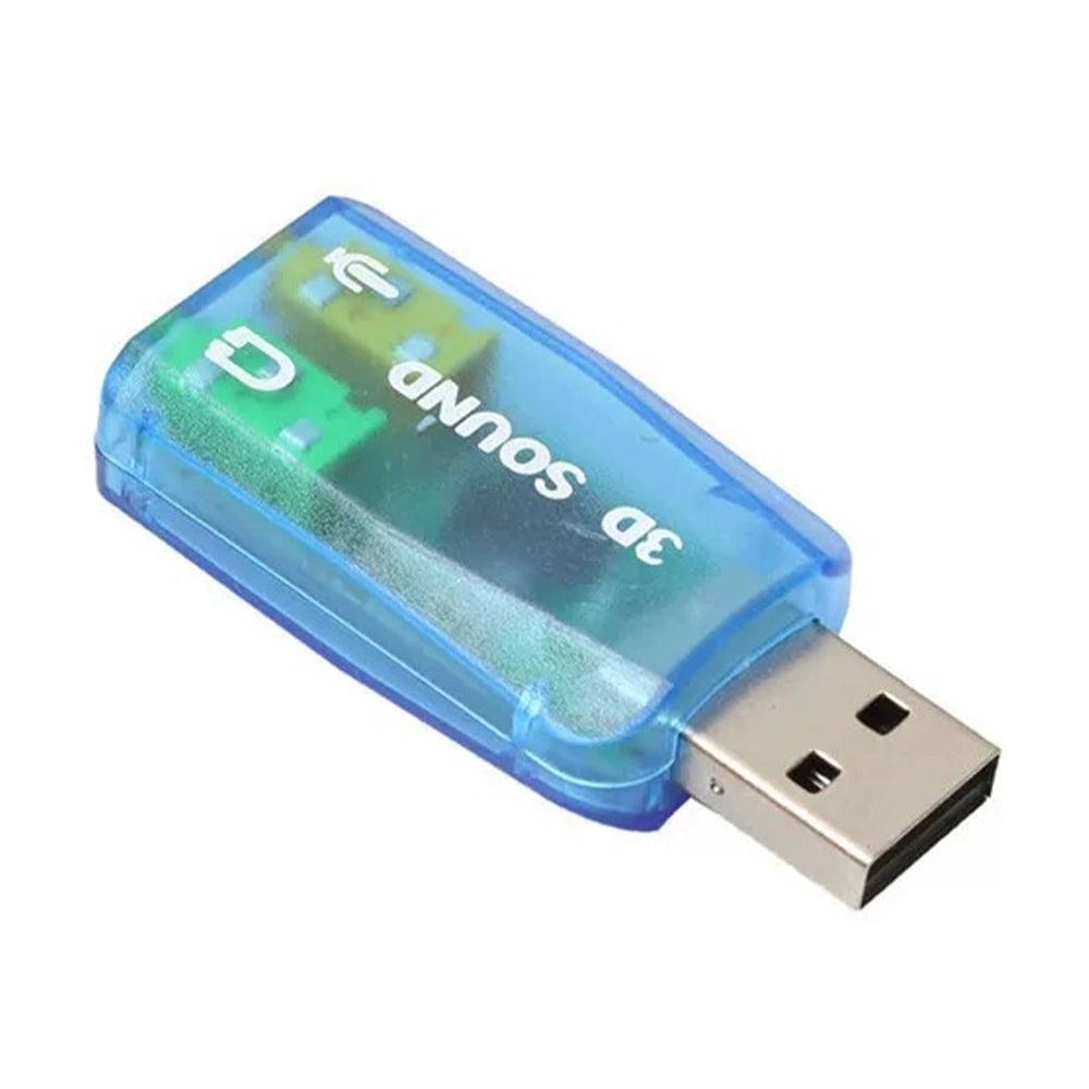 GEMBIRD USB SOUND CARD VIRTUS2 LIGHT BLUE