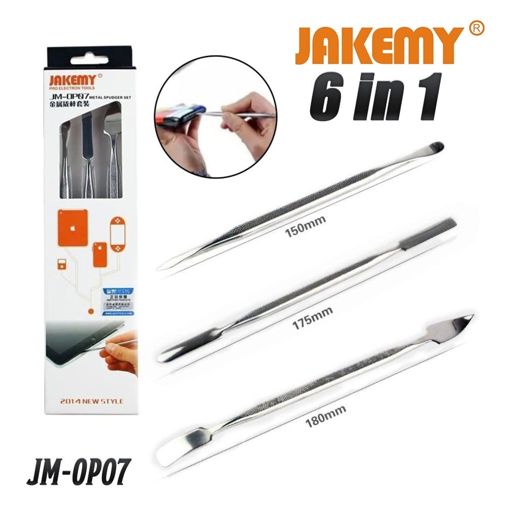 σετ Μεταλλικές Σπάτουλες Ανοίγματος Jakemy JM-OP07