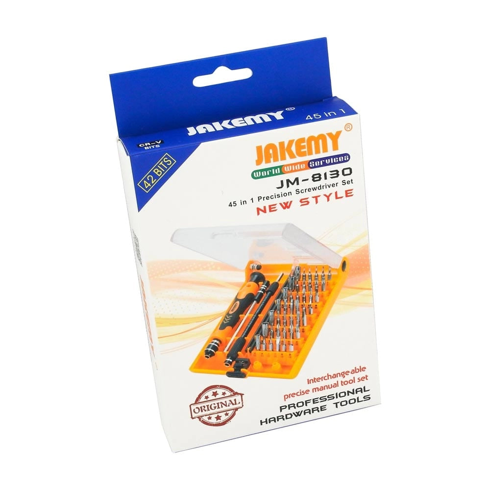 Κατσαβίδι με σετ Μυτών JM-8130 Jakemy