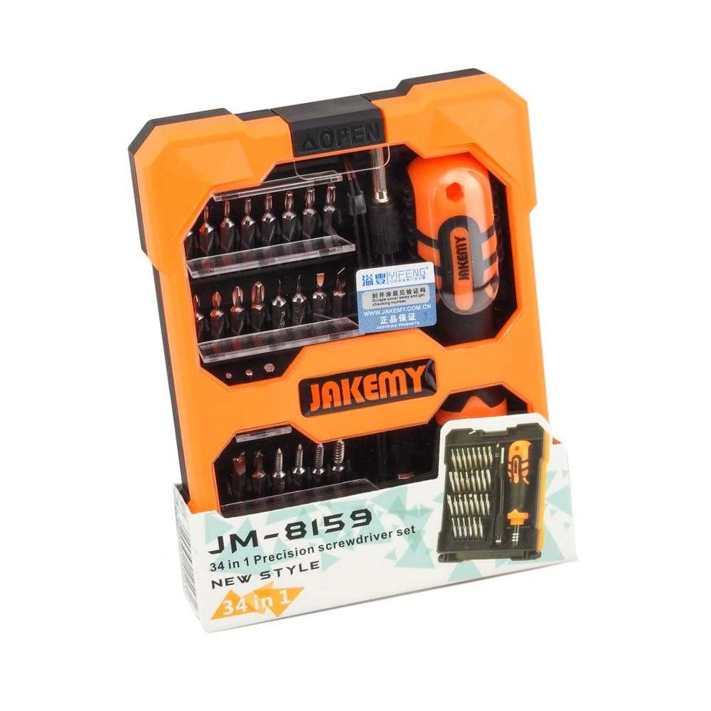 Κατσαβίδι με σετ Μυτών σε Κασετίνα JM-8159 Jakemy