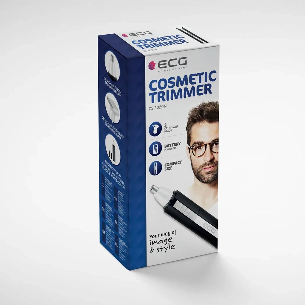 Trimmer Μύτης με Εξαρτήματα ZS2020N ECG