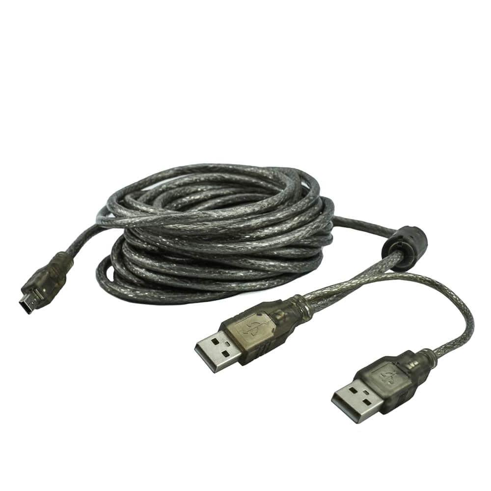 USB Y-cable 5m σε USB mini