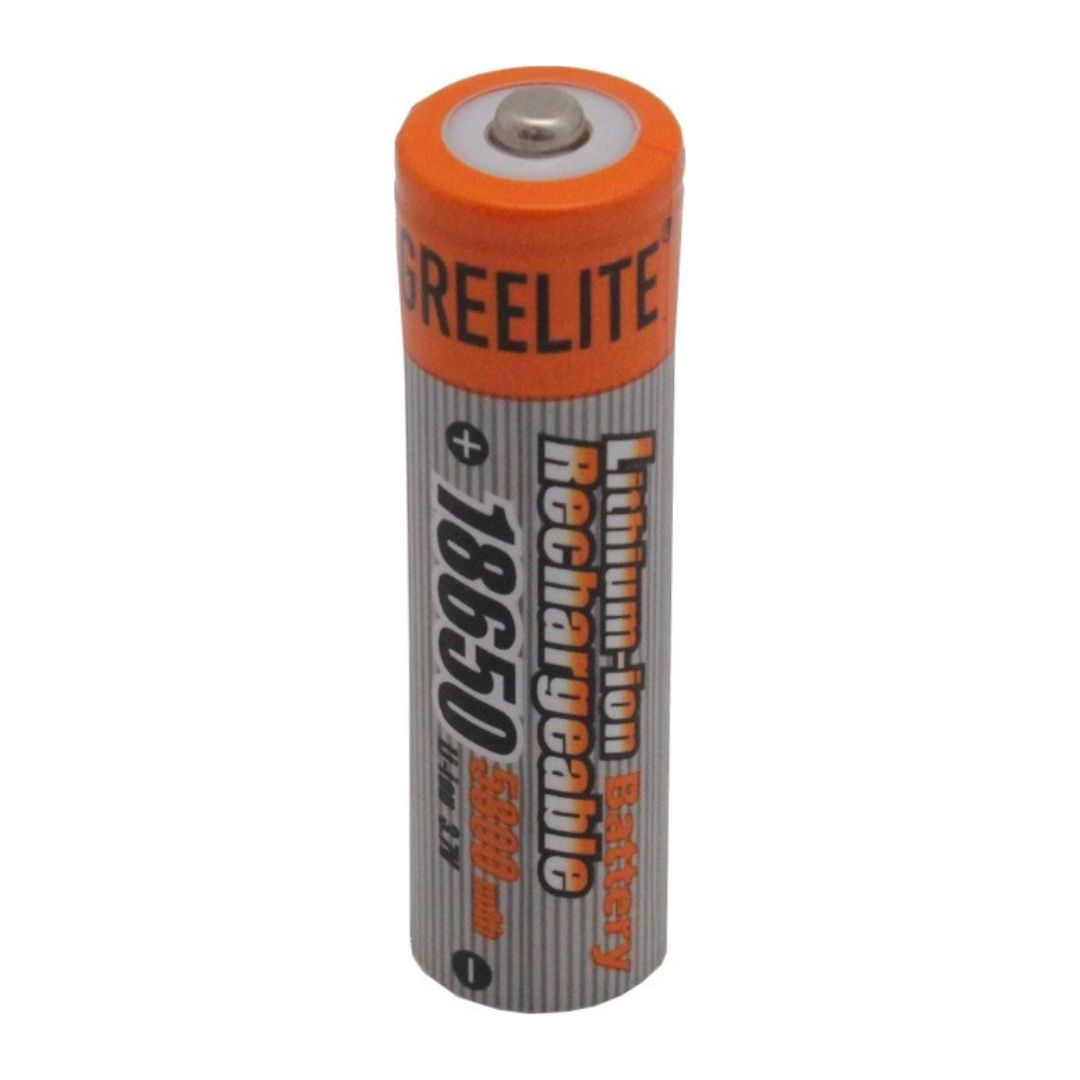 Greelite Επαναφορτιζόμενη Μπαταρία 18650 με πόλο Li-ion 5800mAh 3.7V 1τμχ