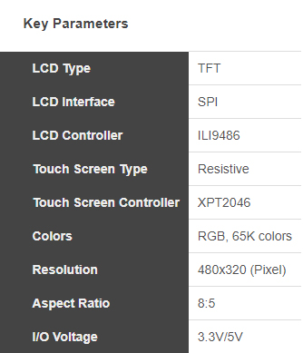 4inch Touch LCD Shield for Arduino