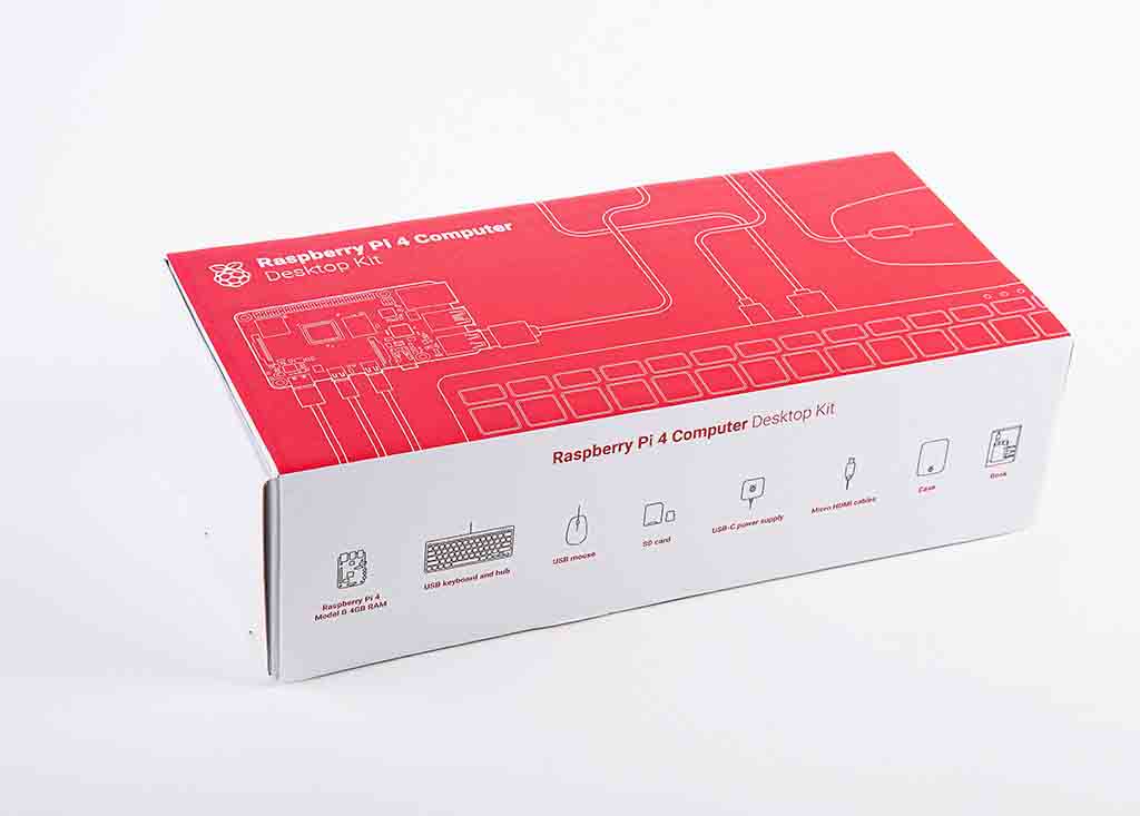 Raspberry Pi 4 2GB Official Desktop Kit