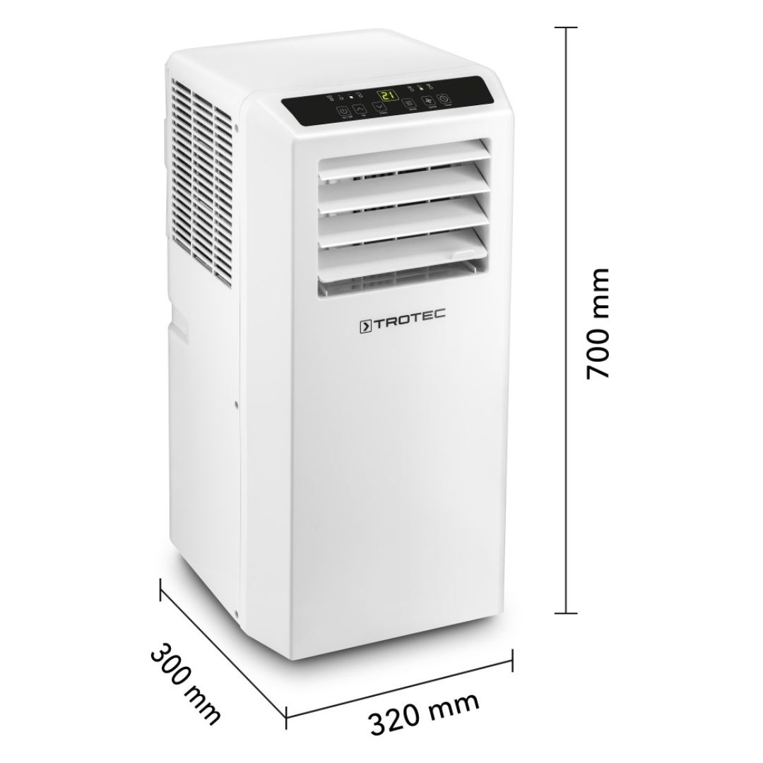 TROTEC BTU – PAC 2610 S Φορητό Κλιματιστικό Germany 9000 Ψύξης