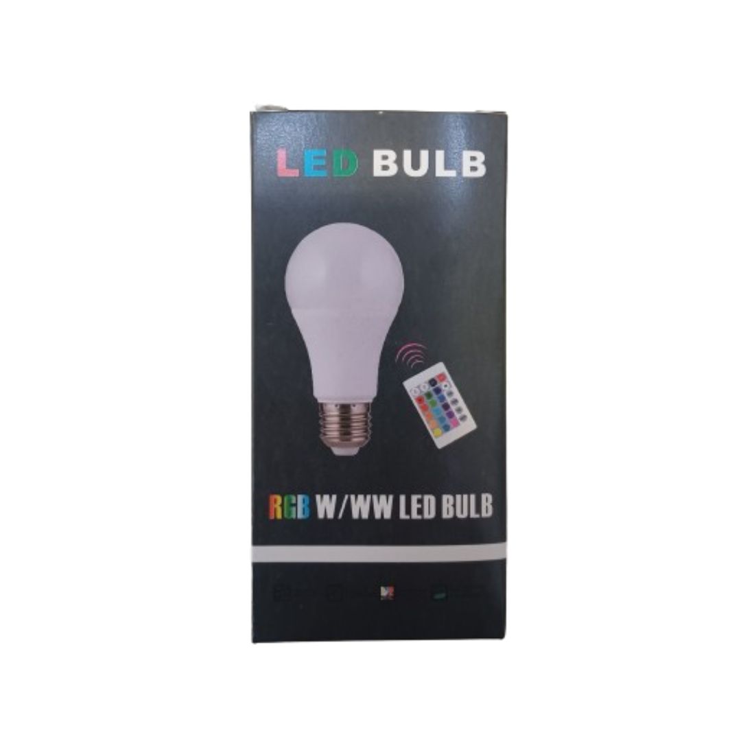 Λάμπα LED για Ντουί E27 RGBW WiFi με Remote Control