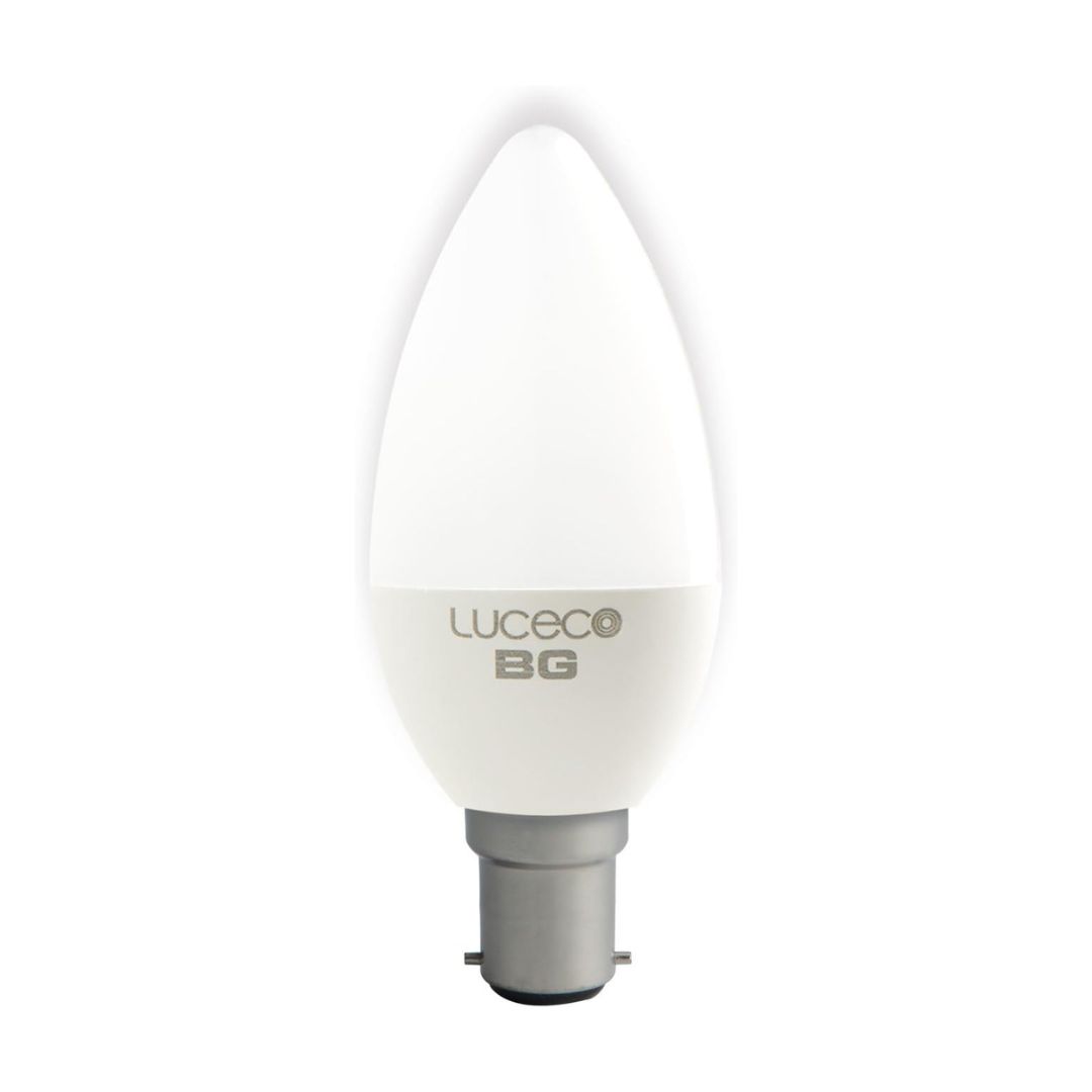 Luceco B15d Led Κεράκι Μπαγιονέτ 3,5W 250lm Θερμό Λευκό