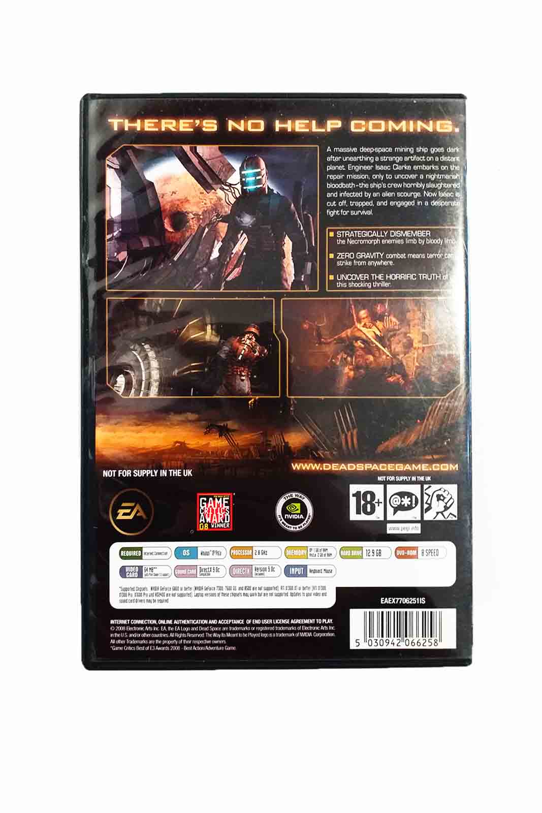 DEAD SPACE, PC Game 2nd Hand