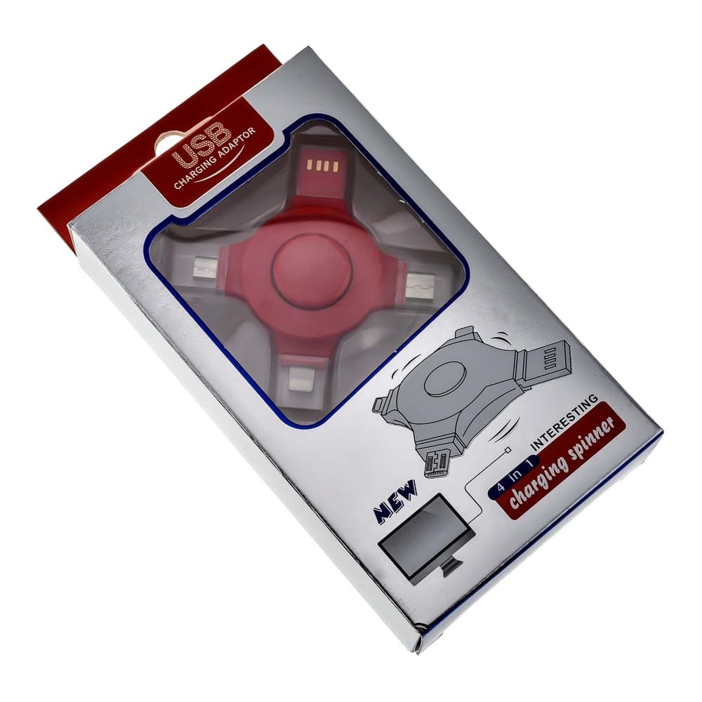 Charging Spinner 4 in 1 Red