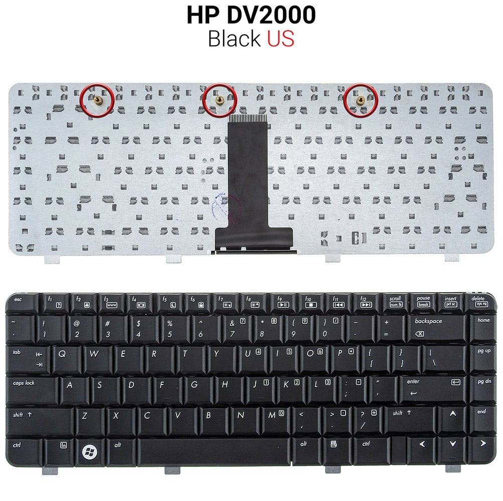 Πληκτρολόγιο HP DV2000