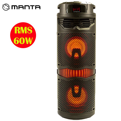 Manta Party Power Audio Speaker With Led 60W Refurbished