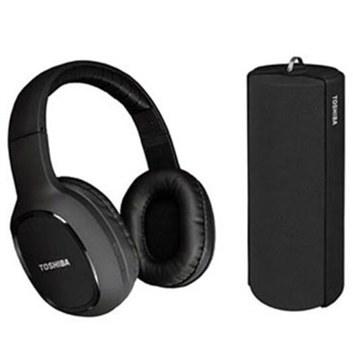 Toshiba Audio Wireless 3 In 1 Combo Pack Black Refurbished